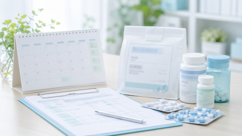 OTC類似薬を長期使用する患者の処方確認イメージ